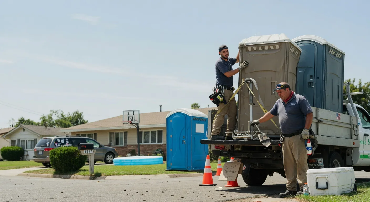 Porta Potty Rental in Tiffin, IA near me